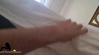 Beautiful Brunette Teases With Shower Masturbation