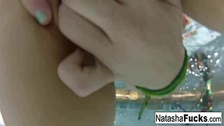 Natasha wants to finger her wet pussy