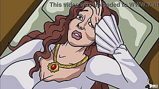 Big tit babe overwhelmed by BBC vampire's raw power!