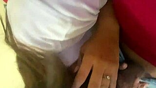 Emotional Encounter: Stepsister in Uniform Shares Classmates' Oral Sex Stories, Then Replicates with Brother for Understanding