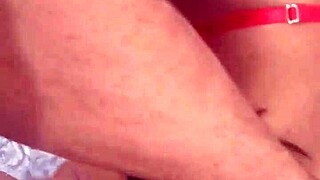 Latina Suckles Muscular Boy's Big Cock Then Rides