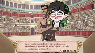 roman gladiator hunks fight for freedom in yaoi