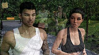 intertwined 128 showcases erotic big ass scenes in a casual vibe 😏