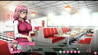 Futanari Hentai Game: She Masturbates Excessively, Causing Her To Be Late