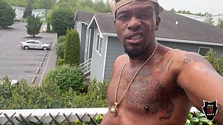 I-I got my juicy pussy licked and fucked bareback by Rome Major's monster cock!