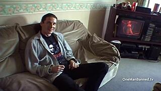 Nancy in short dress and heels gets arse fucked