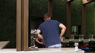 S5 bareback penthouse pool fuck featuring johnny and robbie rivers 😏