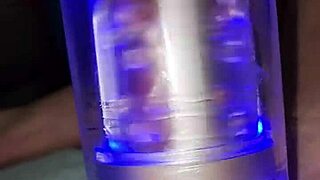 On the couch with a slick toy for 15 minutes of edging fun.