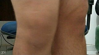 Sexy crossed legs in video series