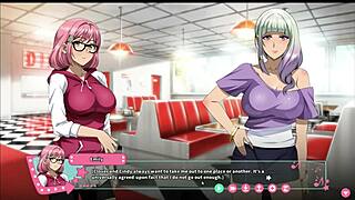 Futanari Hentai Game: She Masturbates Excessively, Causing Her To Be Late