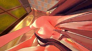 feeling every thrust as ayane chirakawa gets fucked hard on chair in pov 3d 😍