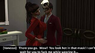 i'm the girl next door and vanessa's my special guest in sims 4