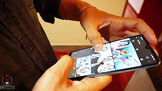 I share a cock with my previous romping partner.