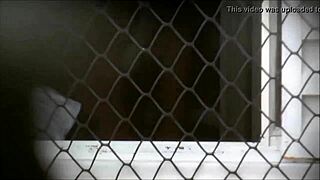 spy cam catches hidden bath moments