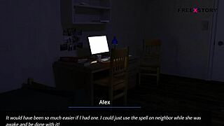 i can't stop dreaming of desire. watching my landlady use her new toy drives me wild.