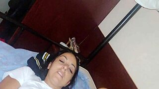 Italian milf enjoys homemade fingering and masturbation for intense orgasm