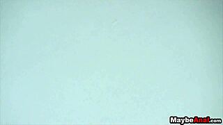 Cute blonde gets her ass stuffed with dick in public