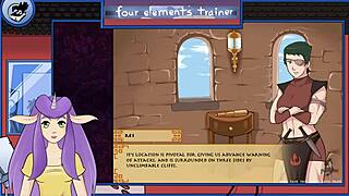 avatar the last airbender four elements trainer part 23 blowjob from a guard