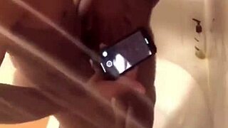 Huge black double orgasm with big tits and hairy lick