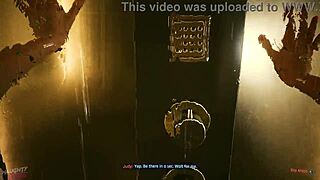 Taking a relaxing shower in Cyberpunk 2077 with the latest patch update