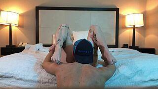 Hot Tatted Petite 18+ Beauty Licking And Eating Pussy With Passionate Tongue Work