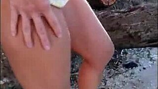 Naked 18-Year-Old's Public Car Photoshoot Turns Into Wild Anal