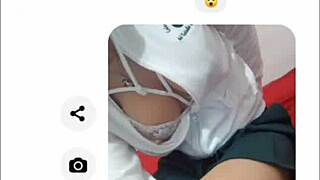 After a break – back to studying and texting my classmate the dirty