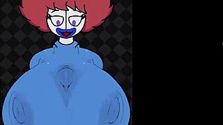 trixie the clown, 'want to bang my big tits?'