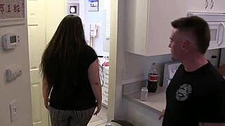 i watch the horny milf sucking and getting fucked bent over.