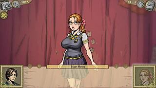 Enjoying four innocent teen witches in my room