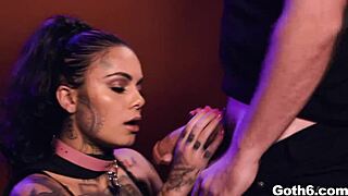 Goth slut genevieve sinn anal fucked by stud kyle mason 😈