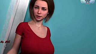 man, i can't stop staring at Cassandra's huge boobs while she's so naughty!