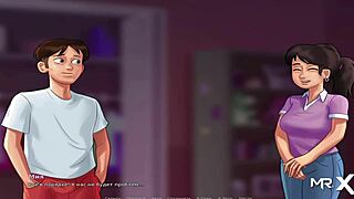 headmistress says, 'you naughty students need punishment with creampie' in this hentai