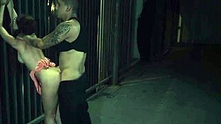 Guys dominate rough feet on fuck dolls with glasses