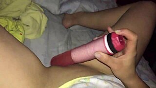 want to see this prostitute using a dildo on her ass and pussy?