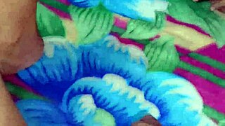 teen with shaved pussy gets horny and wet from big cock in ass, leading to orgasm 😈