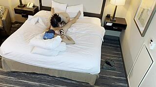 tattoed beauty sucks cock