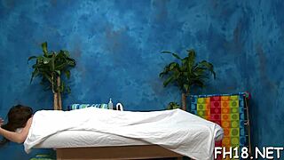 Eros Massage Turns Oiled Teen Into Hardcore Blowjob Star