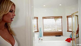 Hey, busty blonde milf, did you crave that surfer next door for this wild ride?