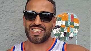 Angel baronesa bends over in red heels for a big cock cumshot