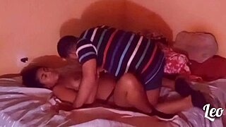 Stepfather Creeps At Night To The Innocent Young Woman's Room