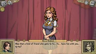 Enjoying four innocent teen witches in my room