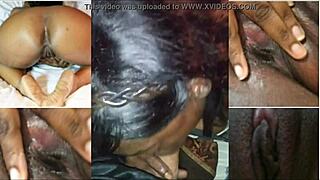 Neighbor's Mature Mom Swallows Monster Cock