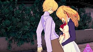 oshi no ko hoshino ruby hentai sex blowjob handjob cumshot uncensored gameplay