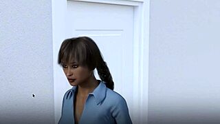 Yo, check this hot redhead bent over in College Bound gameplay! 😍