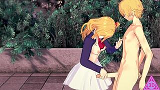 oshi no ko hoshino ruby hentai sex blowjob handjob cumshot uncensored gameplay