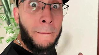 While my partner fucked her friend, I banged this milf slut with huge tits in the living room.