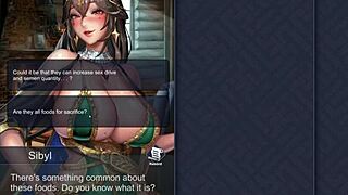 ep3 rubbing my thick cock with sibyls feet king of kinks