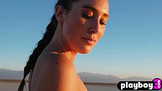 teen willa prescott strips to show perfect body outdoors