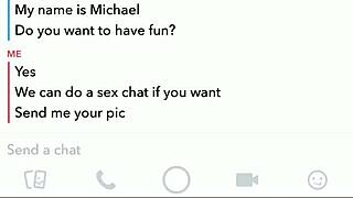 teen girl having fun with sex chat online, showing tits and ass 😏